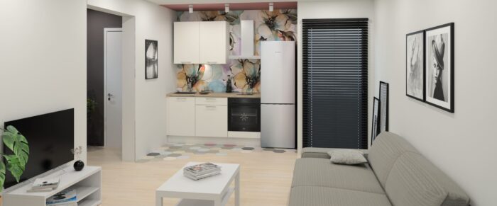 cuisine MyBestKitchen : lineaire 416L3
